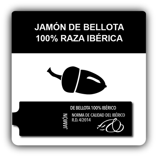Jamón Gourmet Reserva Familiar 100% ibérico de bellota