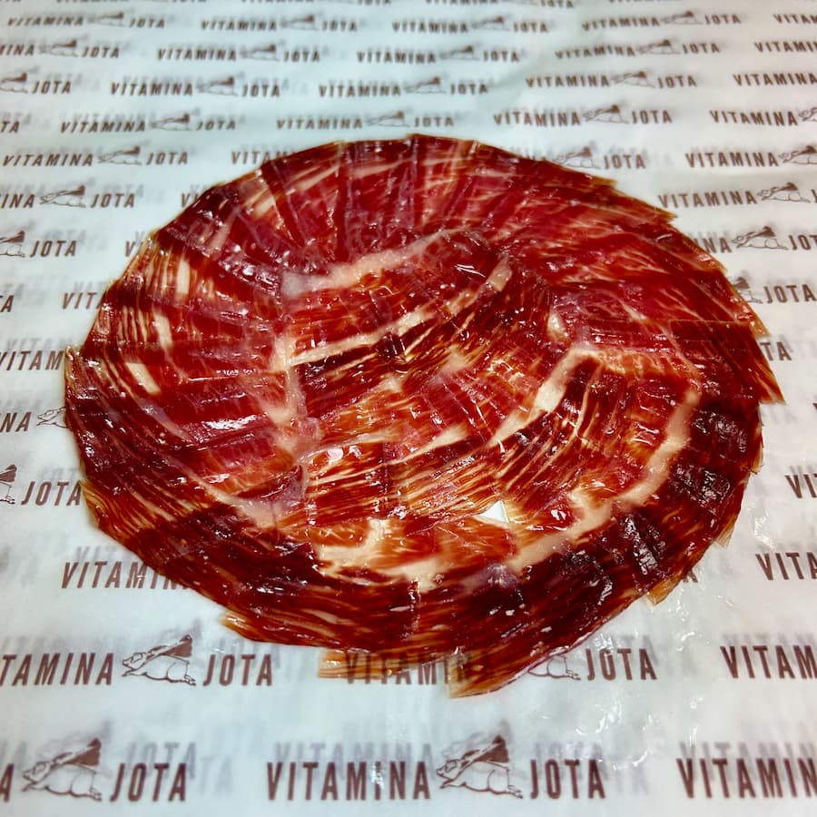 Jamón de bellota ibérico 50% raza ibérica