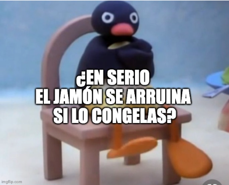 ¿Se puede congelar el jamón? ¿Cuánto dura?