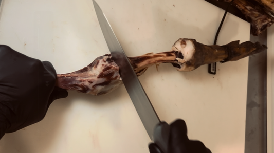 Cómo cortar el hueso del jamón