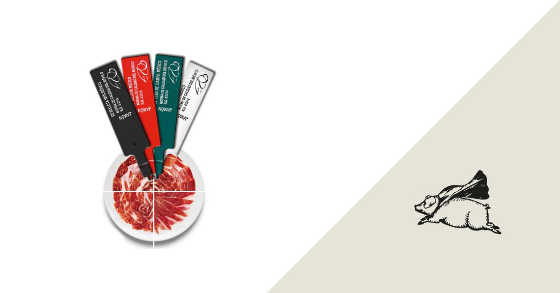 Colores y significado de todas las etiquetas (precintos) del jamón ibérico
