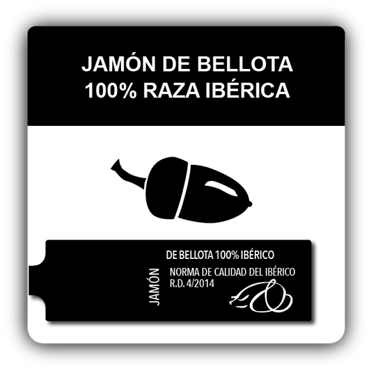Jamón Reserva Familiar 100% ibérico de bellota