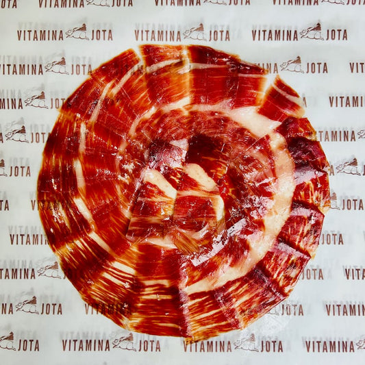 Jamón ibérico de recebo Colección Privada loncheado a cuchillo