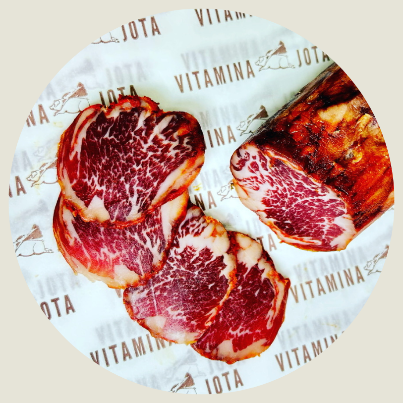 Presa Ibérica Curada 100% de bellota